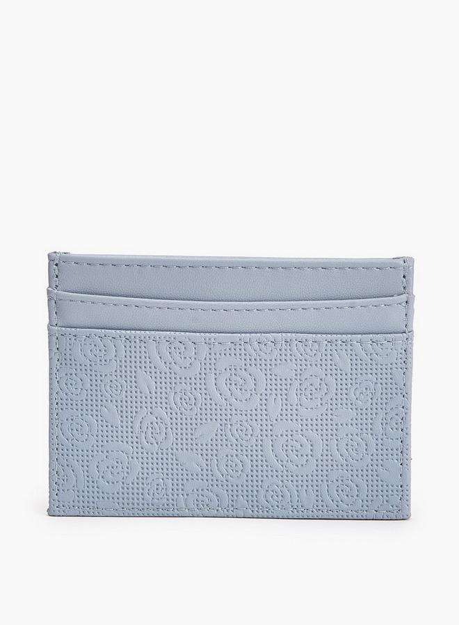 Flora Bella By Shoexpress Flora Bella Floral Textured Card Holder - Image 4