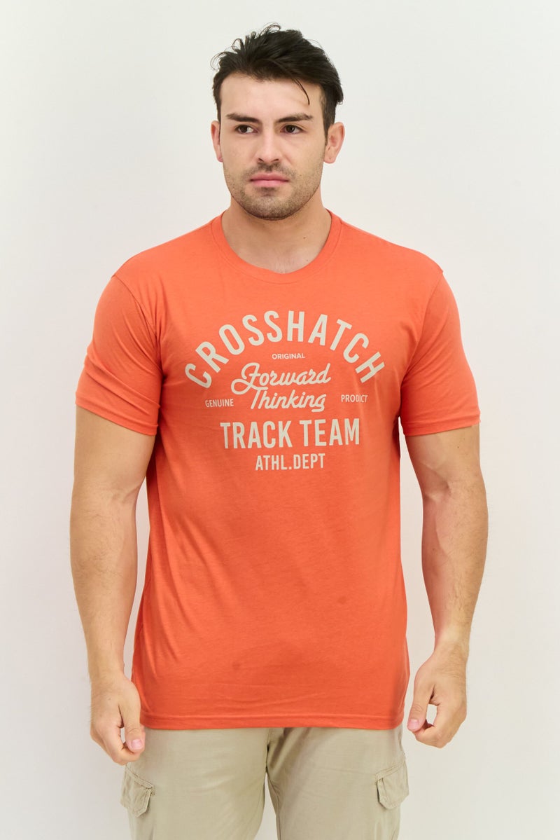 CROSSHATCH Men 7 Pieces Crew Neck  Short Sleeve Graphic Print T-Shirts, Navy - Image 3