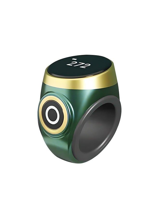 Tasbeeh Ring Smart Counter Digital Display Waterproof Touch OLED Display  - Image 1