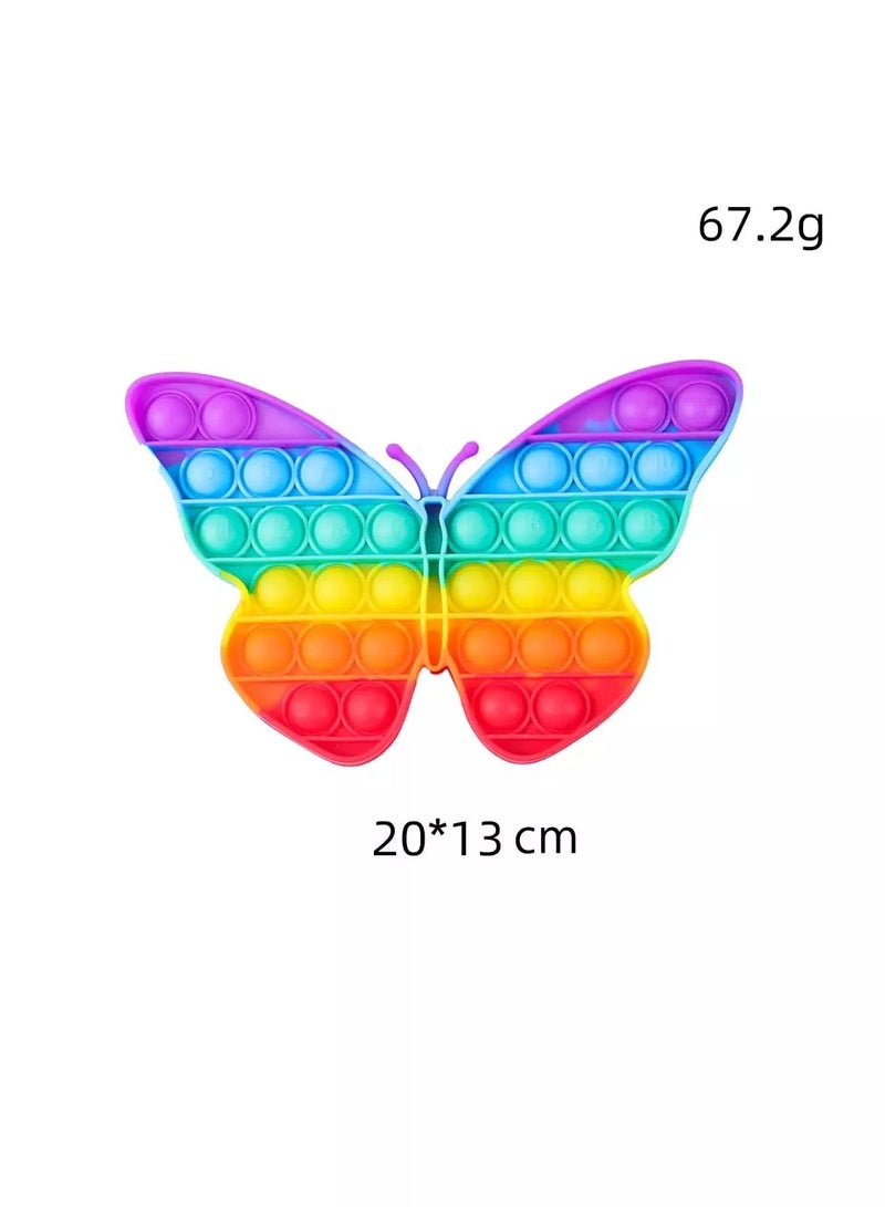 Generic 1pc Butterfly Shaped Push Bubble Toy  - Image 2