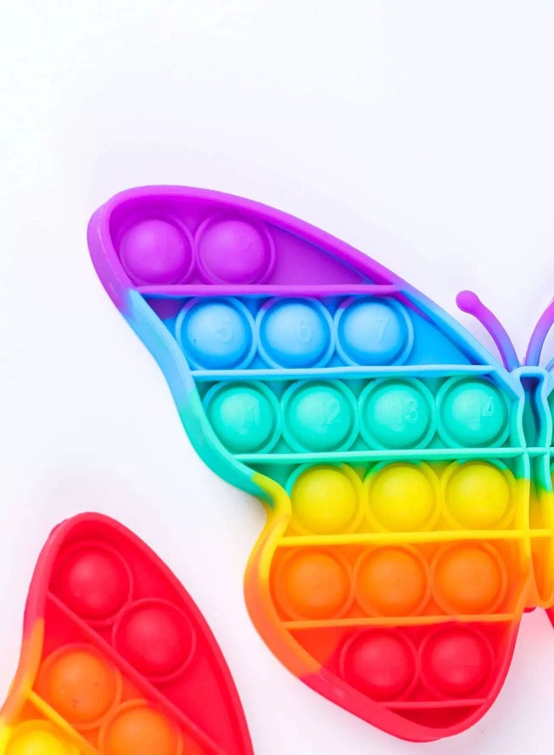Generic 1pc Butterfly Shaped Push Bubble Toy  - Image 4