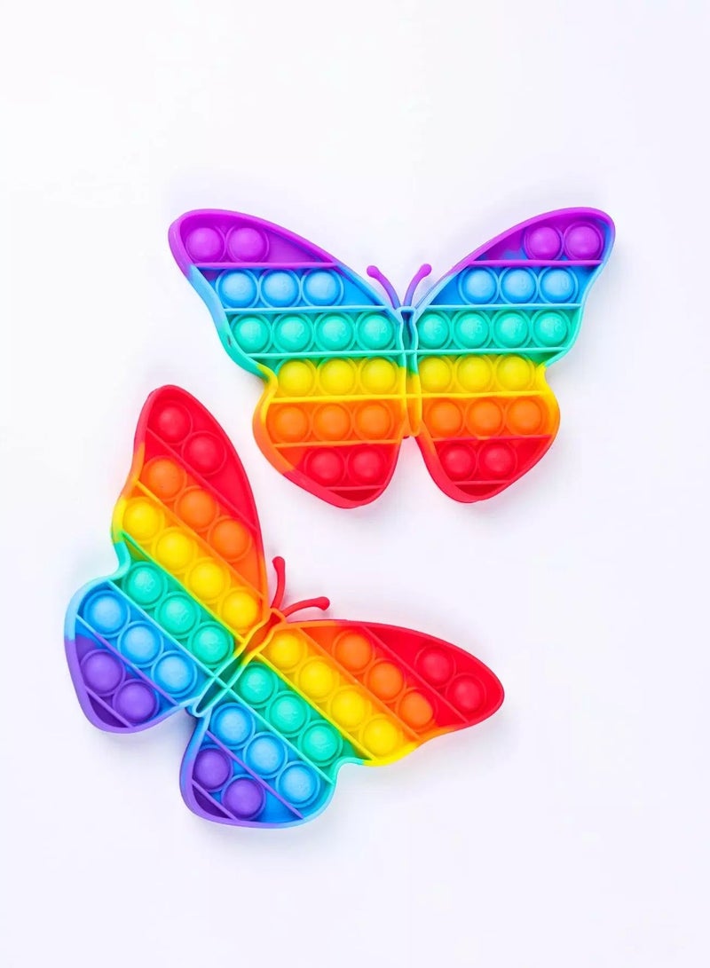 Generic 1pc Butterfly Shaped Push Bubble Toy  - Image 3