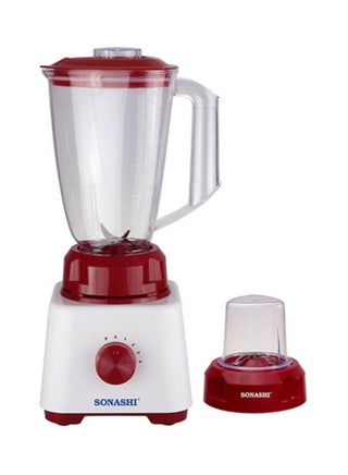 خلاط 2 في 1 1.5 L 350 W SB-162 أبيض/ أحمر/ صافي