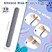 Vinsot 30 Pcs Silicone Slap Bracelets Gift for Kids DIY Slap Bands Party Favor Soft Blank Snap Wristbands Bulk for School Craft Project Painting Classroom Prizes Birthday WeddingGrey - Image 4