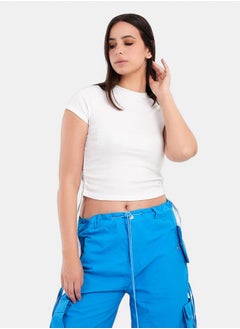 Crop Top with Drawstring