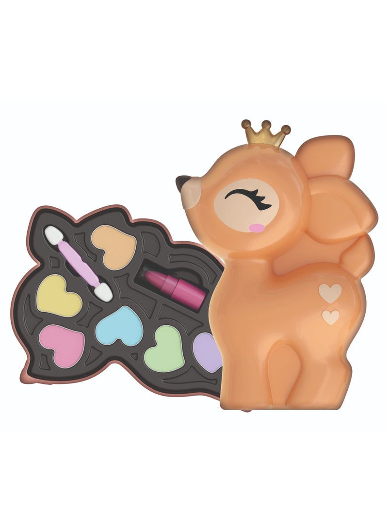 Clementoni Clementoni Crazy Chic Fawn Make Up Set | Make Up Toy Kit | Do it Youself | Pretend Play | Arts & Crafts | Easy to Use | Develops Fine Motor Skills & Creativity | Colorful | Fashionable | Perfect Gift for Fashion Lovers!  - Image 2
