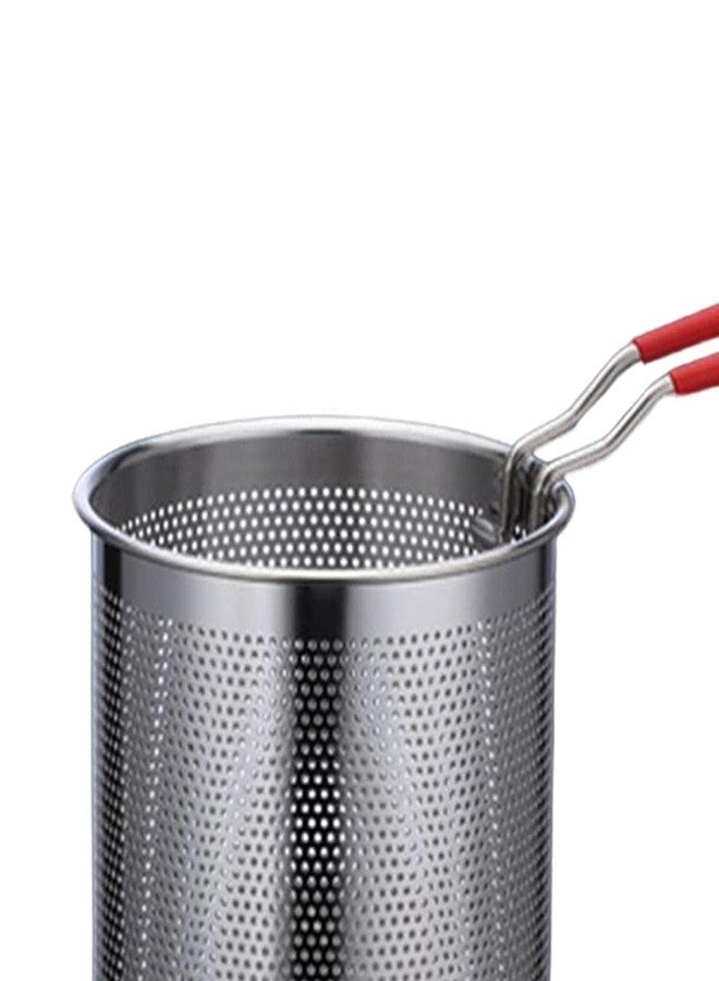 Krishope Stainless Steel Deep Fryer Pot Detachable Fryer Pan High with Basket Universal Deep Fry Pan Fry Pot for Home Fries Kitchen Camping - Image 2
