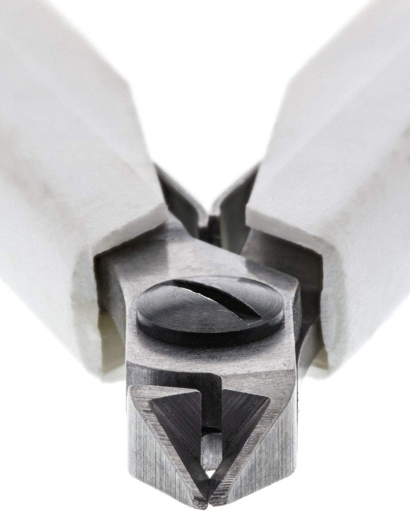 Lindstrom 7190 Supreme White Handle Micro Bevel Cutter - 1pc - Image 5