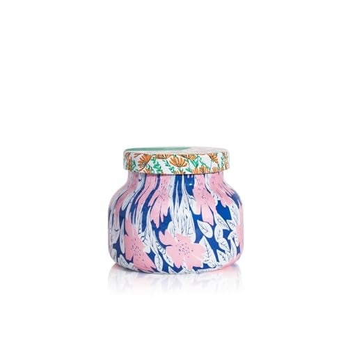 Capri Blue Scented Candles - Pattern Play Glass Jar Candles - Long Lasting Soy Wax Blend - Luxury Home Decor - Notes of Tropical Fruits & Sugared Citrus - Gifts for Women (Volcano, 8 oz) - Image 1
