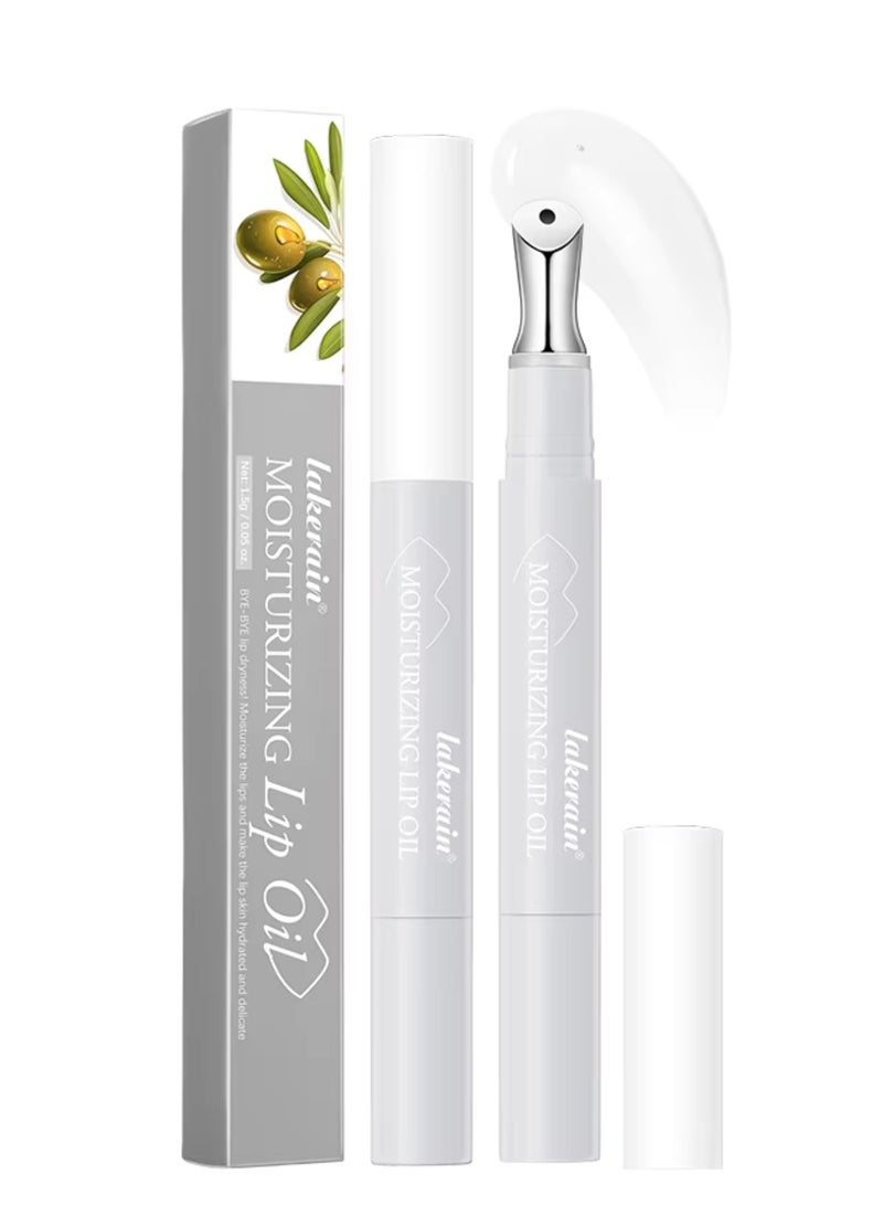 lakerain Moisturizing Lip Oil Lipstick Coating Gloss Silky Soft Smooth Hydrating Essence Lips Oil Lip Makeup Base Oils Lips Gloss Oil Long Lasting Lip Stain Lightweight Lip Tint Glow Lip Tint Oil Crystal 06 - Image 1