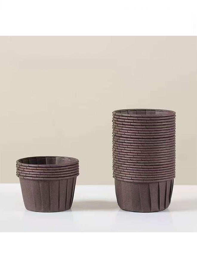 50Pcs Disposable Cupcake Baking Cups, High Temperature Resistant Oil Proof Liner Parchment Paper Cupcake, Baking Wrappers Accessories and Birthday Party Decorations  - Image 3