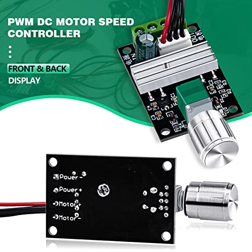 ALEDECO PWM Low Voltage DC Motor Speed Controller 1.8V 3V 5V 6V 12V 2A 24W Adjustable Driver Switch 1Pack - Image 5