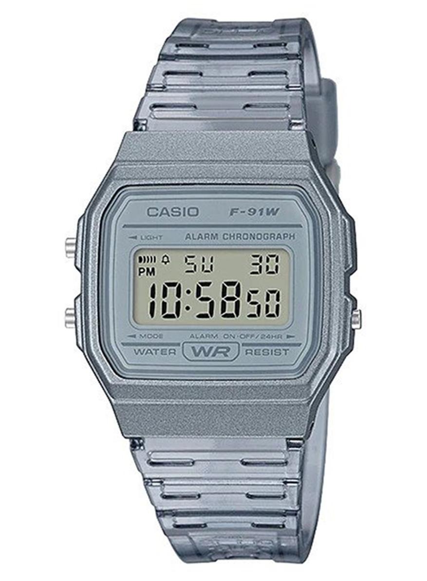 سعر ومواصفات كاسيو ساعة يد رقمية بسوار من الراتنج طراز F-91WS-8DF للجنسين (N40052970A) على Noon EG