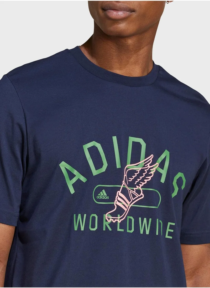 Adidas Collegiate Graphic T-Shirt