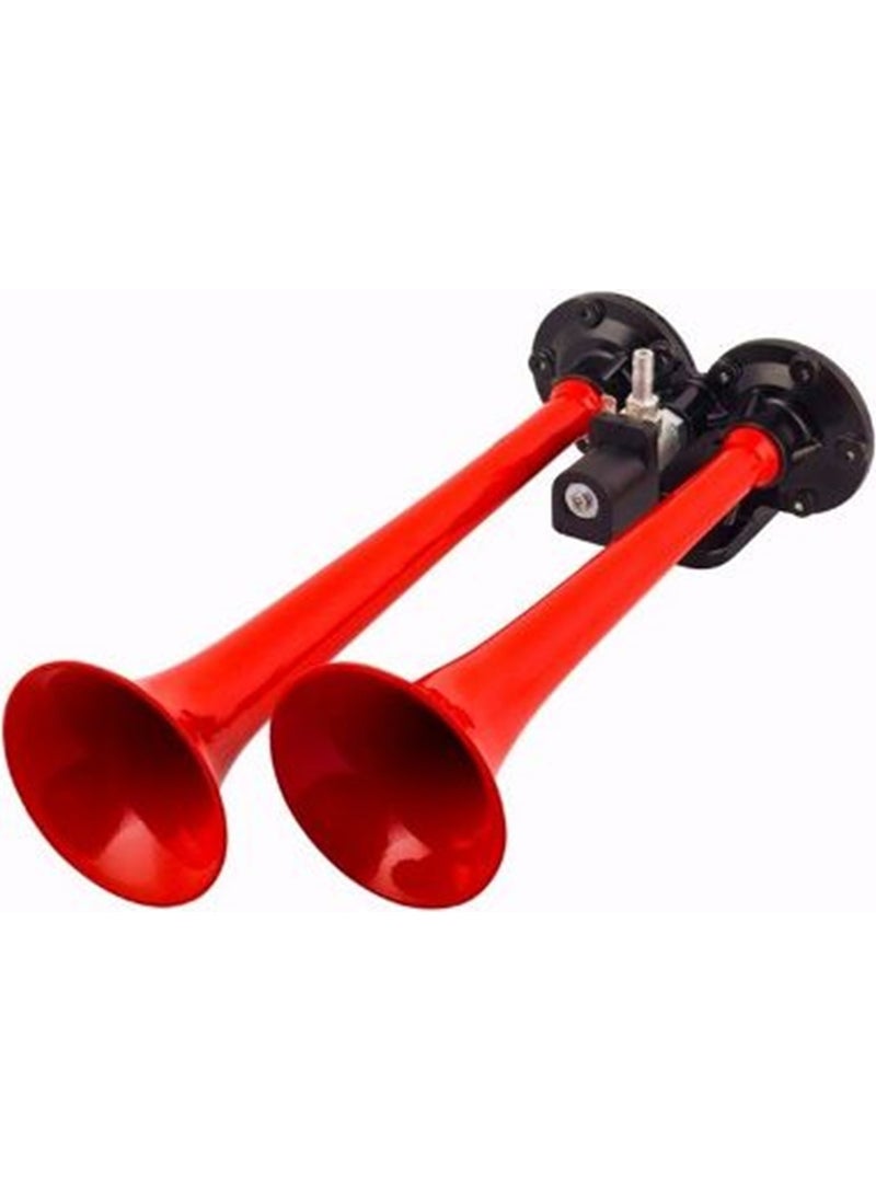 SEGER 2-Piece Flat Sound Air Horn Plastic Pipe 80 Ah24  - Image 1