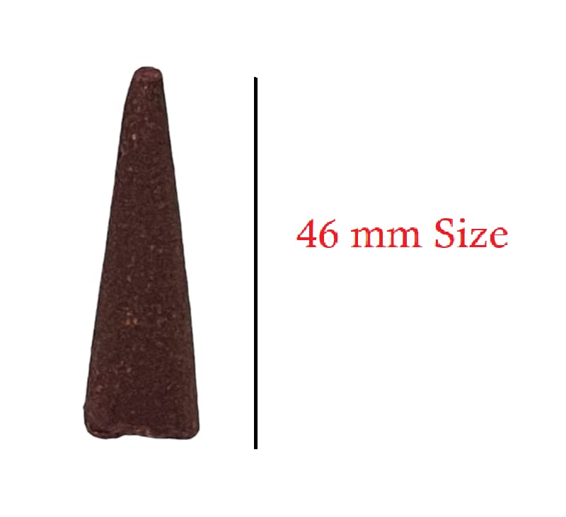 Magic Dry Dhoop Cones for Pooja Combo Pack 1 KG I 900 gm Net Quantity I Fragrance - Sandal Rose Mogra I 46mm Big Size I Natural Ingredients I Non - Toxic - Image 5