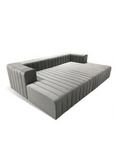 A to Z Furniture Fat Sofa DayBed with Channel Tufting in Grey Color Channel Tufted Sofa Bed 