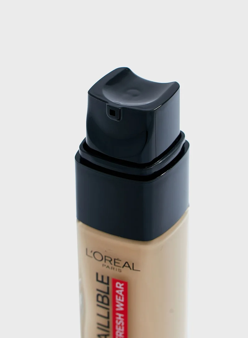 L'OREAL PARIS Infaillible 32Hr Liquid Foundation 125 Warm dore