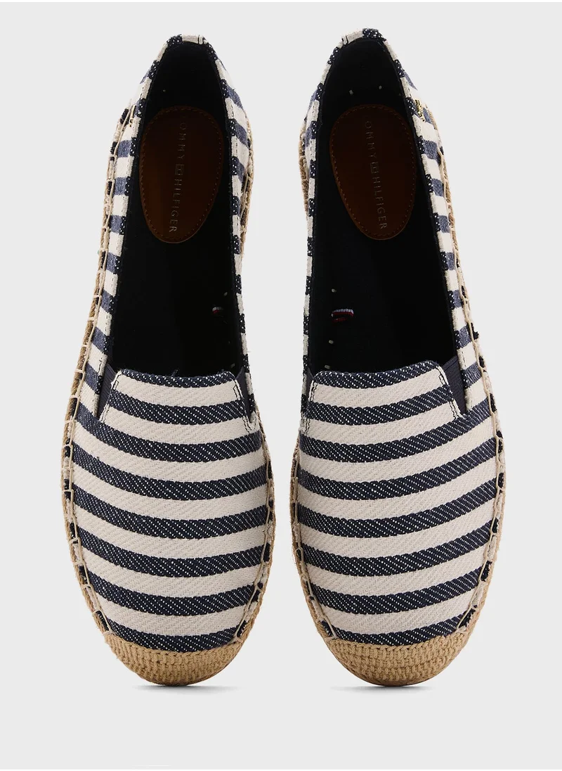 TOMMY HILFIGER NAUTICAL STRIPE ESPADRILLE