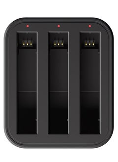 KASTWAVE 3-Channel Battery Charger Hub for Insta360 One/X2/X3 Camera, Fast Battery Charger Station with USB Type-C Charging Cable Accessories  - Image 2