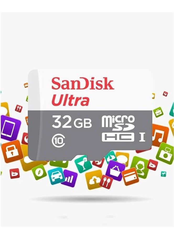 Sandisk - Ultra MicroSD UHS-I/C10 Memory Card 32 GB - Image 1