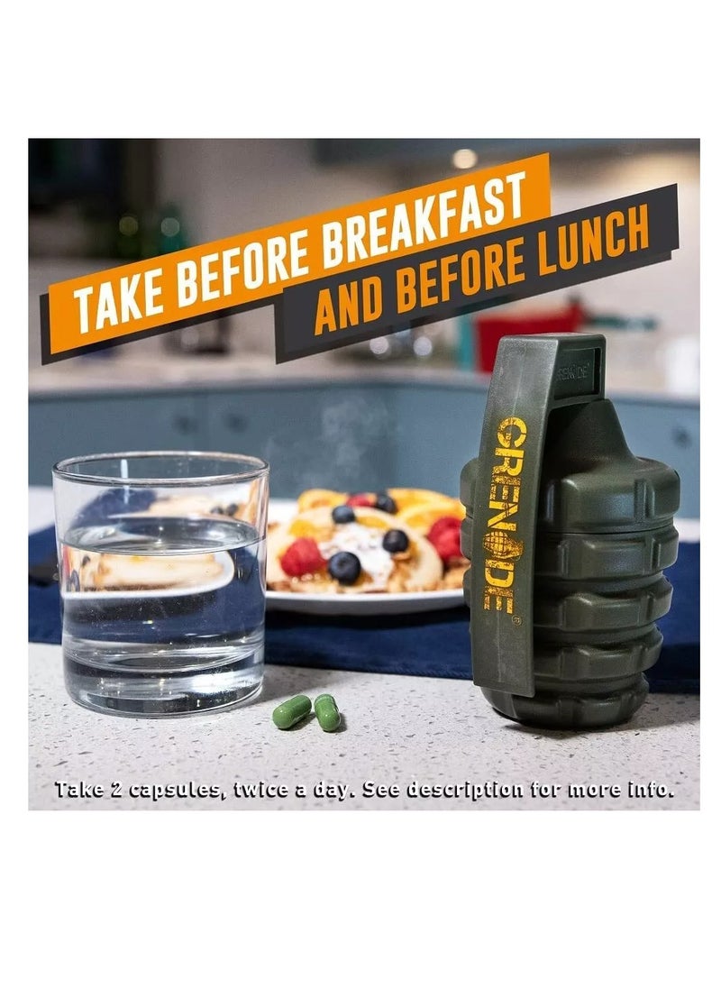 Grenade Thermo Detonator Weight Management Supplement, 100 Capsules  - Image 3