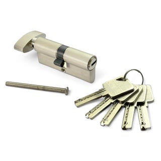 Moksh Plus Brass Cylinder Lock 70mm with 6 pin Mechanism for Mortise Handle Lock Fittings with 5 Brass Ultra Keys for Wooden Door Pack of 1 Pcs SSF - pzsku/Z40D1E5911555D61BD280Z/45/1746638531/c0c5345e-11d2-4b21-babe-c7f93bed5f8e