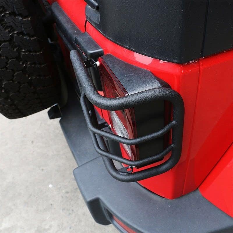 Yurefax Car Rear Tail Light Lamp Covers for Jeep Wrangler JK - Image 3