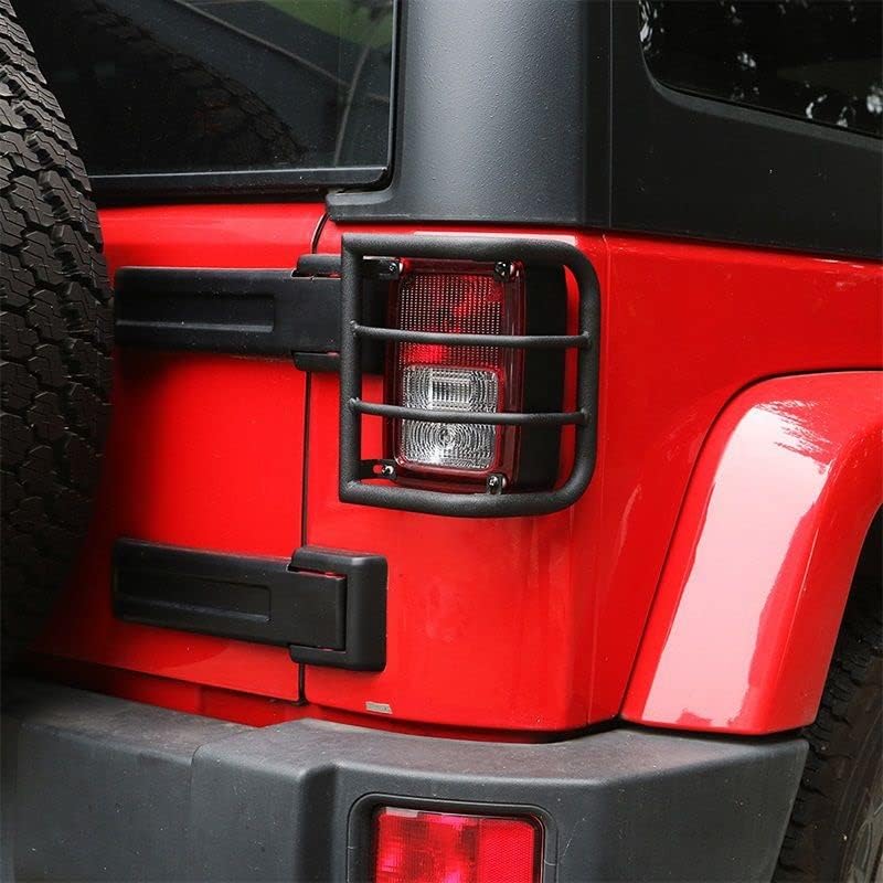Yurefax Car Rear Tail Light Lamp Covers for Jeep Wrangler JK - Image 4