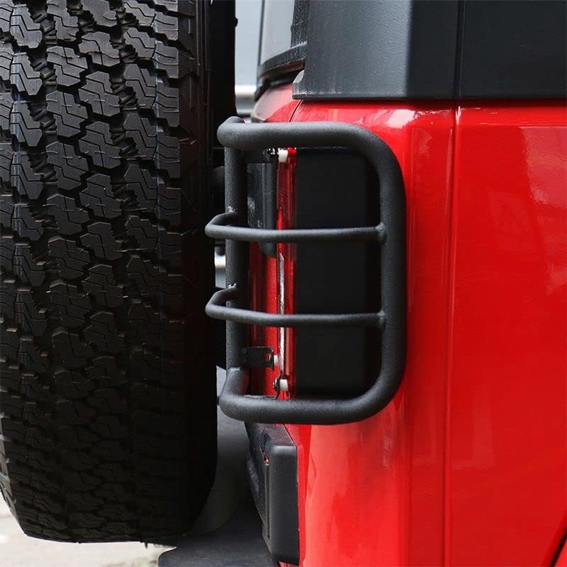 Yurefax Car Rear Tail Light Lamp Covers for Jeep Wrangler JK - Image 2