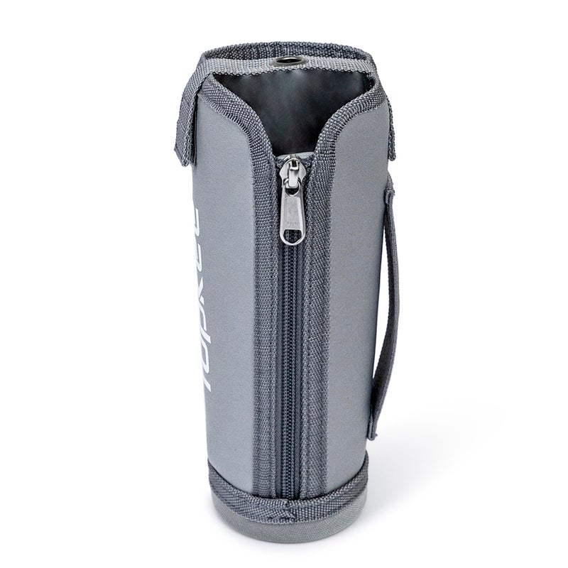 Tupkee 14oz Glass Tumbler Carrier Holder Reusable Neoprene Insulated Pouch Sleeve with Hand Strap Specifically Designed for the Tupkee 14oz Double Wall Glass Coffee Tumbler Drink Cup