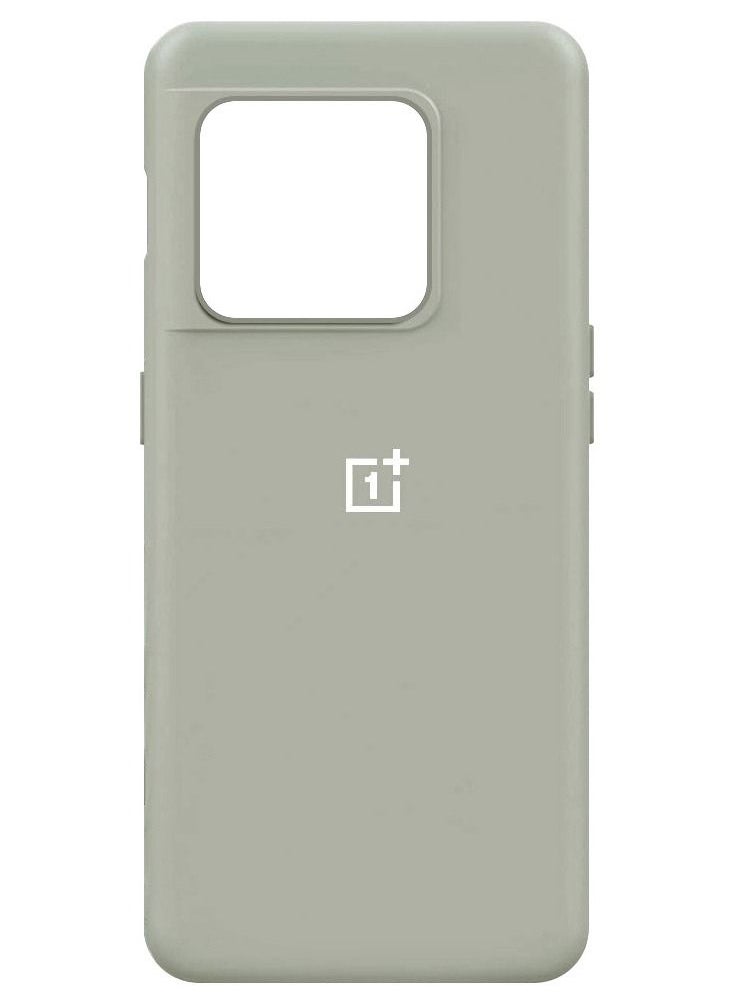 CATANES OnePlus 10 Pro Silicone Liquid Case Soft Ultra Slim Shockproof Full Body Protection Cover 6.7inch Grey  - Image 3