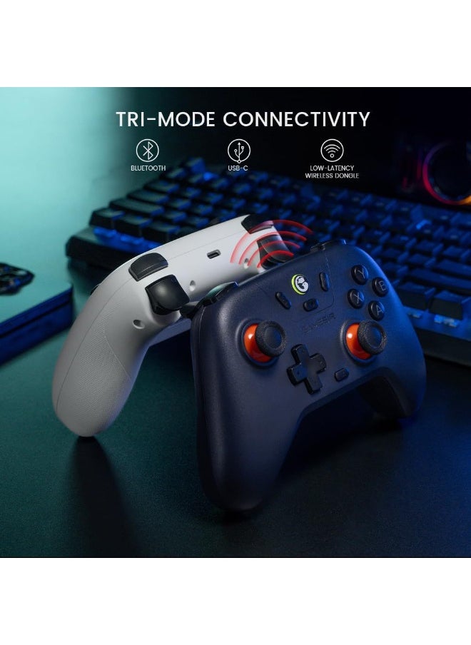 General - Classic Wireless Gamepad GameSir Nova Lite Multiplatform Bluetooth Game Controller for PC, Steam, Switch, iOS, Android Hall Effect Sticks Dual Rumble Motor Precision-Tuned Analog Triggers 600mAh Battery - Image 1