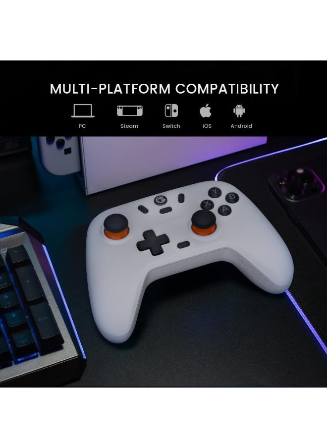 General - Classic Wireless Gamepad GameSir Nova Lite Multiplatform Bluetooth Game Controller for PC, Steam, Switch, iOS, Android Hall Effect Sticks Dual Rumble Motor Precision-Tuned Analog Triggers 600mAh Battery - Image 1