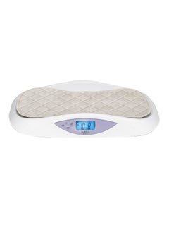 Grow Smart Baby Scale With Bluetooth For Newborn Babies And Infants Soft Pad From 0+ Months - White