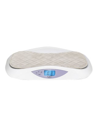 Grow Smart Baby Scale With Bluetooth For Newborn Babies And Infants Soft Pad From 0+ Months - White - pzsku/Z40D20AEFD3A182324FE0Z/45/_/1649833601/871add19-22fa-405b-92fb-6bb66ee4dec1