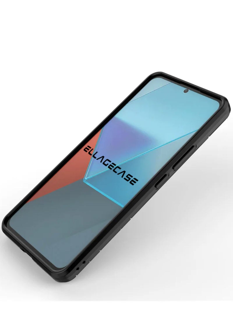 ELLAGECASE Shockproof Case for Xiaomi Redmi 13C 4G, Enhanced Protection, Built-in Magnetic Mount, Convenient Stand, Solid Camera Protection - Image 5