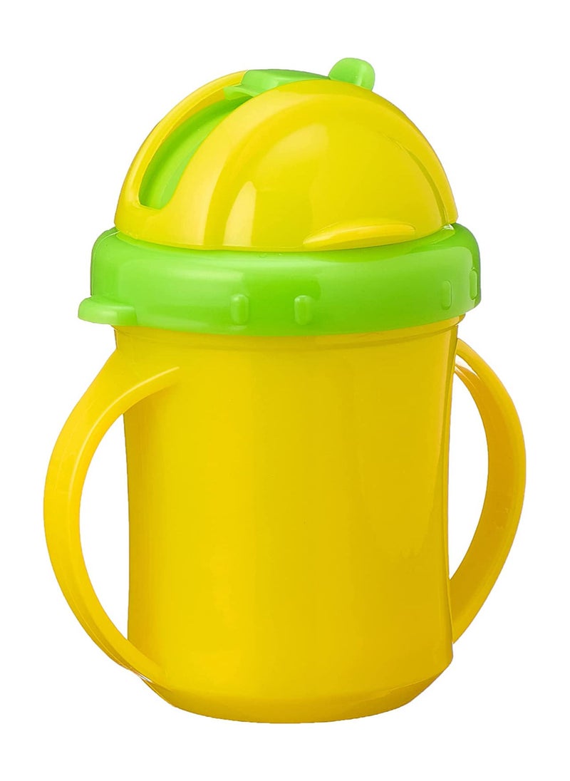 Bubbles Baby's Plastic Straw Cup with Hands- Assorted  - Image 2