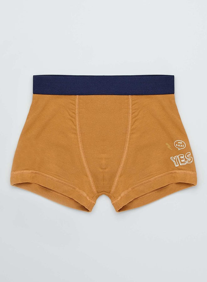 Kiabi Boy Pack Of 3 Pairs Of Printed Boxer Shorts  - Image 4
