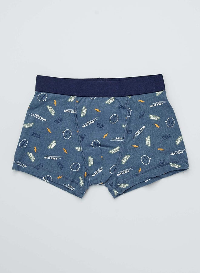 Kiabi Boy Pack Of 3 Pairs Of Printed Boxer Shorts  - Image 2