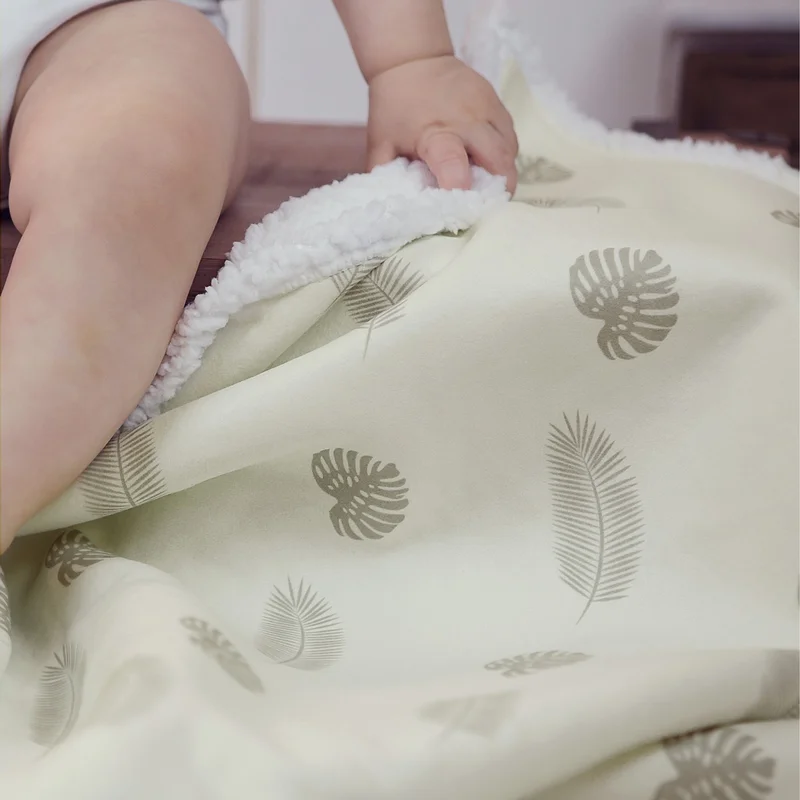 Hamur Fluffy Baby Blanket Mother Baby Newborn 80x100 Cm Melis Sheepskin Blanket