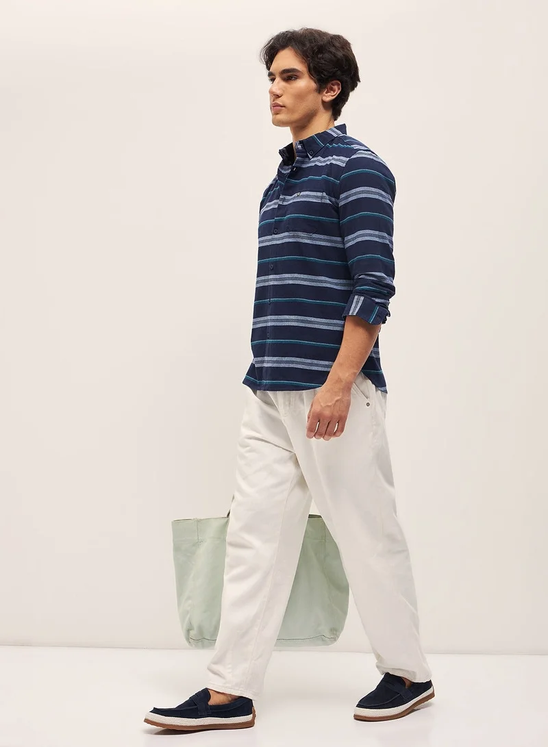 THE BEAR HOUSE  Cotton Shirt for Men | Long Sleeve, Casual & Formal Wear | Soft, Breathable Fabric for Office, Everyday, & All-Season Use in Classic & Trendy Colors for Men | Best Price UAE