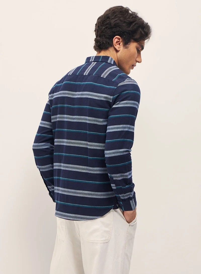 THE BEAR HOUSE  Cotton Shirt for Men | Long Sleeve, Casual & Formal Wear | Soft, Breathable Fabric for Office, Everyday, & All-Season Use in Classic & Trendy Colors for Men | Best Price UAE