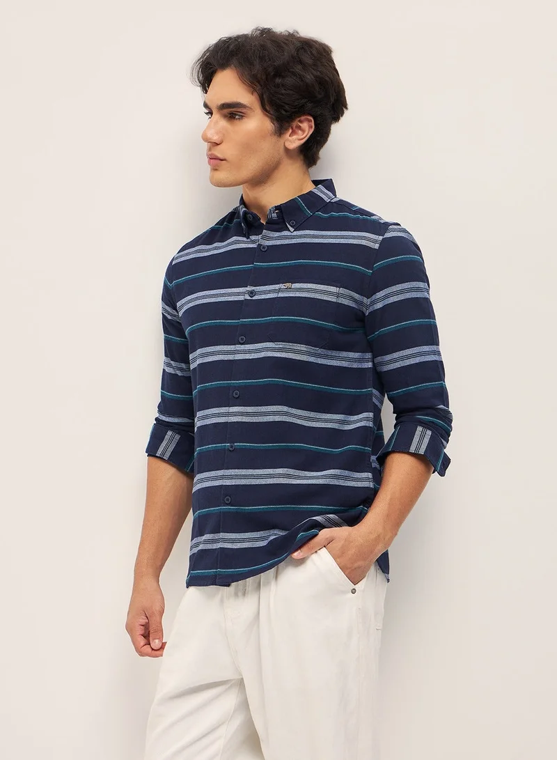 THE BEAR HOUSE  Cotton Shirt for Men | Long Sleeve, Casual & Formal Wear | Soft, Breathable Fabric for Office, Everyday, & All-Season Use in Classic & Trendy Colors for Men | Best Price UAE