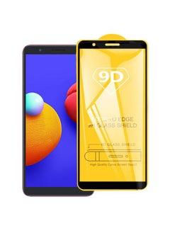 HuHa Screen Protector For Samsung Galaxy M01 Core 9D Full Glue Full Screen Tempered Glass Film 