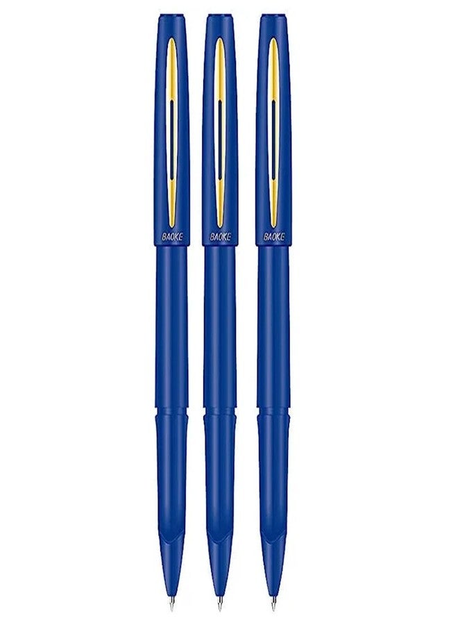 Like-It like it Baoke Blue Gel Pen 1.0 mm Line Drawing Pen, Archival Ink Fine Point Tip Sketching Pens for Artists, Drawing Illustration Pack Of (3) - Image 3