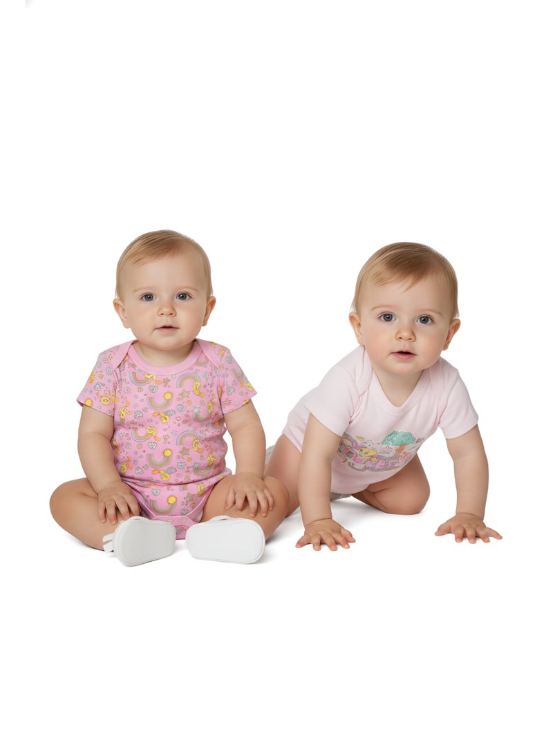 Bambimici Tweety Print Short Sleeve  Body suit  Set of 2 - Image 1
