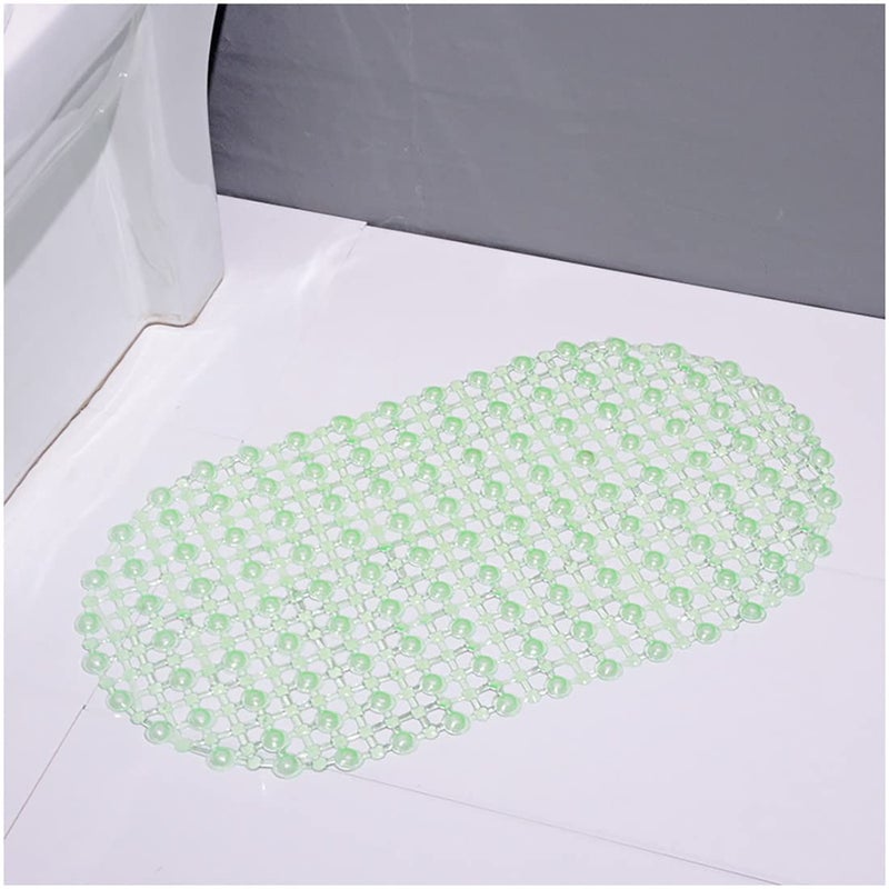 NOHUNT Nonslip Soft Rubber Bath Mat for Bathtub and Shower, Anti Slip Bacterial Anti Bacterial Machine Washable PVC Bath Mat for Bathroom - Image 2