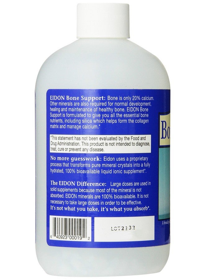 Eidon Ionic Minerals مكمل سائل لدعم العظام من إيدون أيونيك مينييرالز - قطرات معادن أيونية تضاف إلى الماء لصحة العظام، كالسيوم، مغنيسيوم، زنك، منغنيز، سيليكا، كبريت، بورون، متاحة حيوياً - 18 أونصة - Image 4