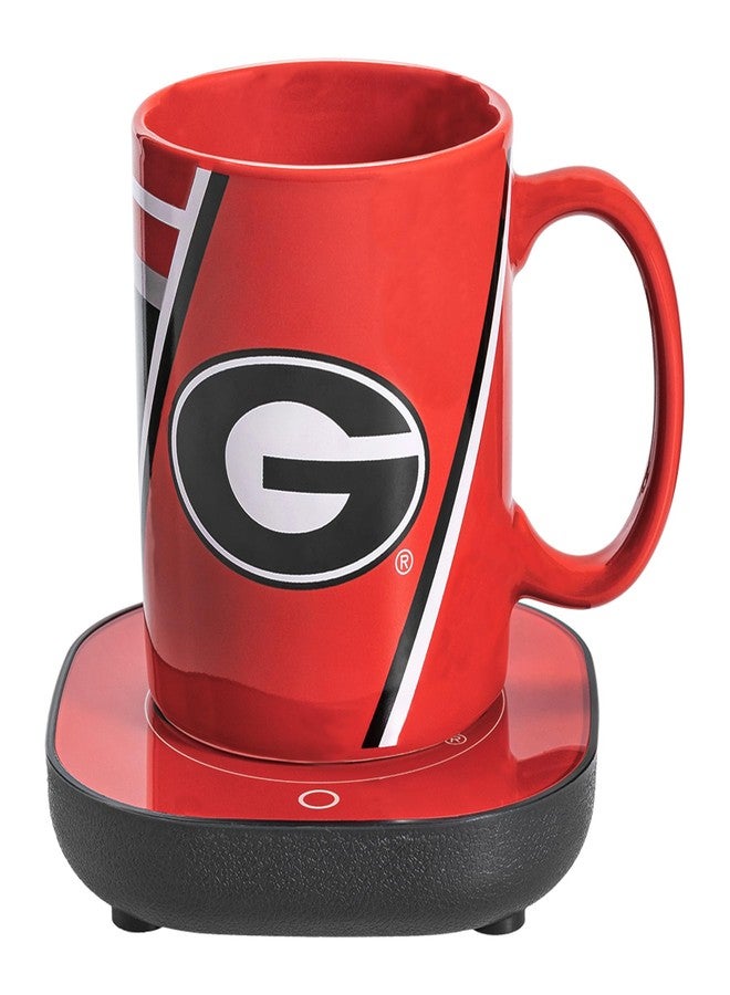 Uncanny Brands Georgia Bulldogs Hairy Dawg Mug Warmer with 12oz Mug Keeps Your Favorite Beverage Warm - Auto Shut On/Off - Image 5